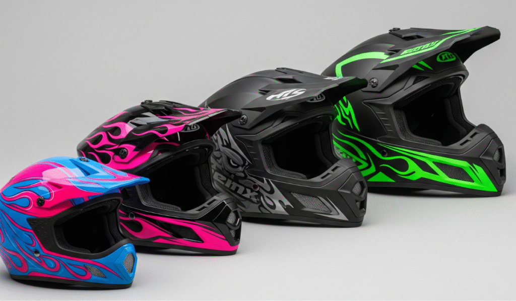 Top Helmet Picks for Kids Electric Dirt Bikes, Categorized by Age and Riding Level